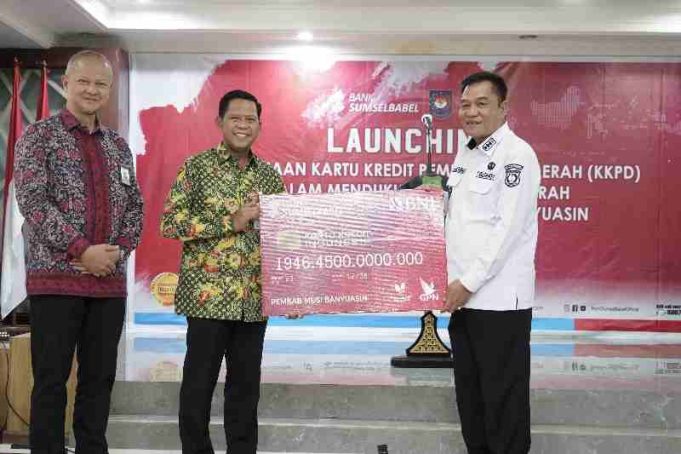 Bupati Muba Peluncuran Kartu Kredit Pemerintah Daerah (KKPD) untuk Percepat Transformasi Digital