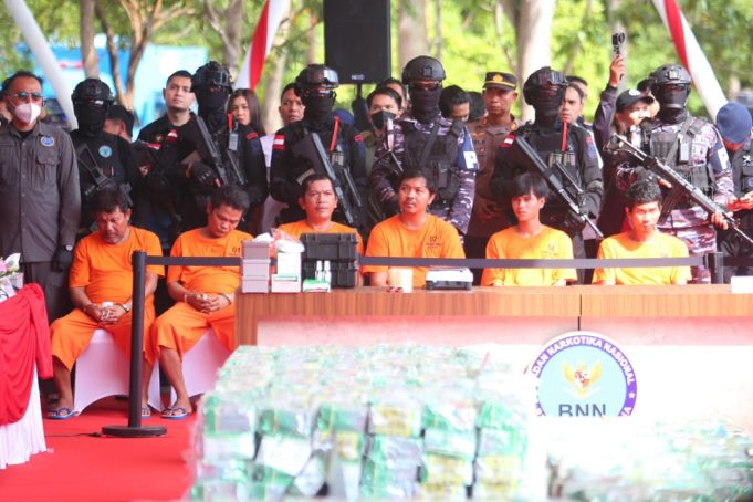 Pemusnahan 2 Ton Sabu di Batam, Bendung Arus Narkoba di Perbatasan Laut