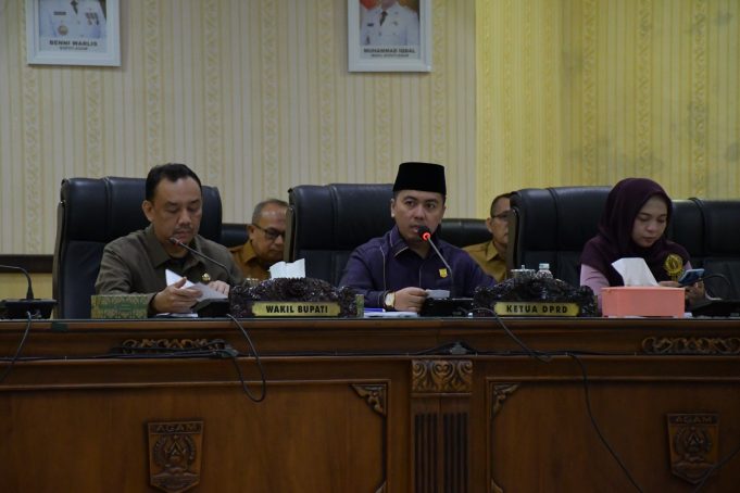 Jawaban Bupati Terhadap Ranperda tentang Pertanggungjawaban Pelaksanaan APBD Agam 2024