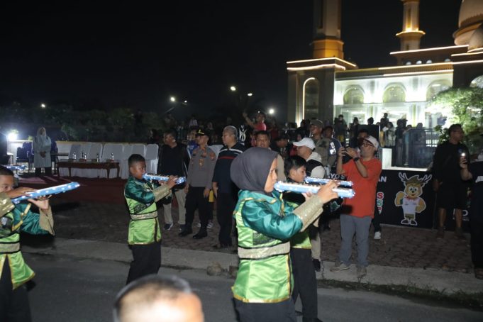 Wakil Bupati Asahan Lepas Peserta Marching Festival III