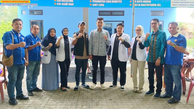 Bentuk Nyata KNPI Mesuji di Sektor Kesehatan