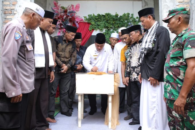 Bupati Asahan Resmikan Musholla Al-Ikhlas Jadi Masjid Al-Ikhlas di Desa Air Joman Baru
