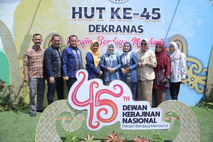 Dekranasda Kabupaten Asahan Semarakkan HUT Ke-45 Dekranas