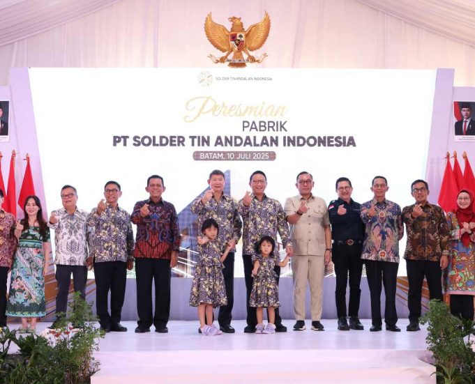 Kapolda Kepri Hadiri Peresmian Pabrik PT STANIA