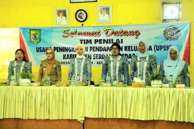 PKK Sergai Tim Penilai Lomba Desa Percontohan Tinjau Desa Pematang Terang – Sei Rampah