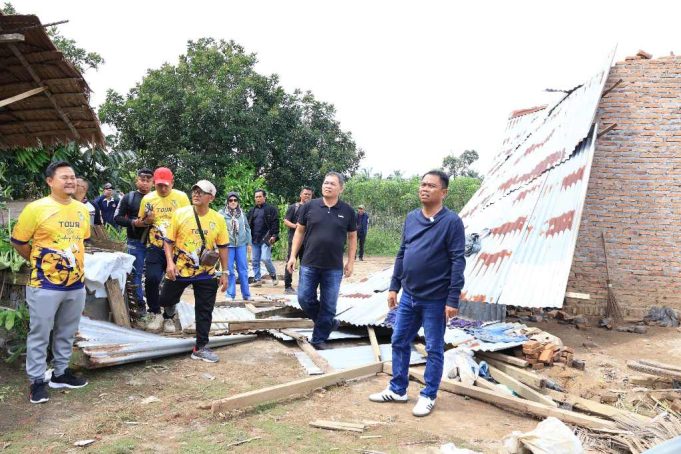 Bupati Tegaskan Pemkab Akan Maksimal Bantu Warga Korban Puting Beliung