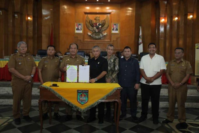 Bupati Hadiri Rapat Paripurna DPRD Asahan