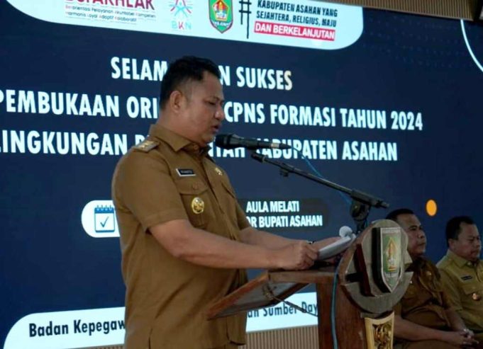 Wabup Asahan Buka Pelaksanaan Orientasi CPNS Formasi 2024