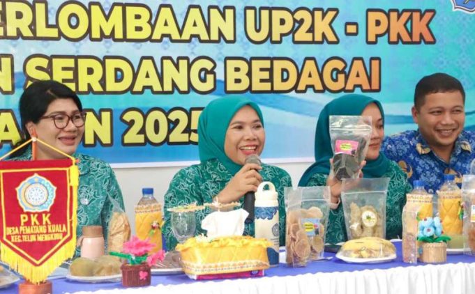 Lewat Lomba Desa Percontohan 2025 TP PKK Sergai Genjot Pemberdayaan Keluarga