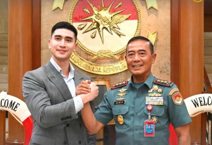 Verrell Dikukuhkan Jadi Duta Maritim Koarmada RI, Gaungkan Semangat Jaga Laut Indonesia