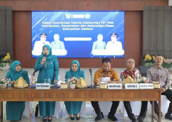 Rakornis TP. PKK Asahan Bulan Juli 2025