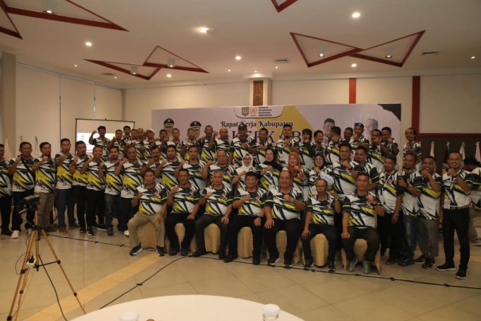 Raker KONI Asahan 2025 di Parapat, Bupati Asahan Tegaskan Komitmen Dukung Olahraga