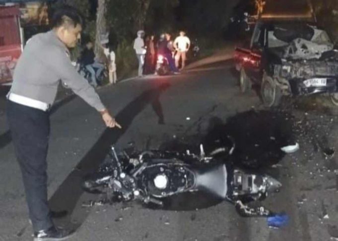 Kecelakaan Maut, Mahasiswa Tewas Usai Hantam Pick Up di Bintan Timur