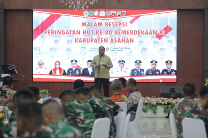 Pemkab Asahan Gelar Malam Resepsi HUT ke-80 RI