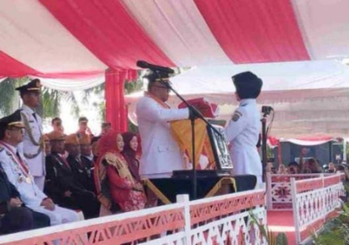 Lis Darmansyah Pimpin Upacara HUT RI ke-80