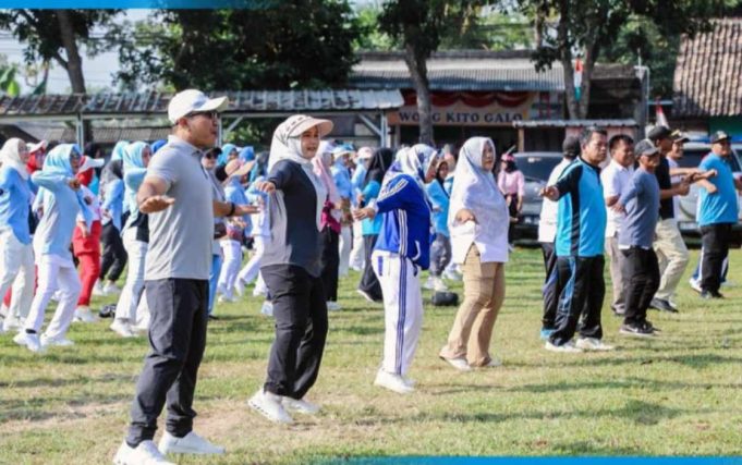 Semarak HUT ke-80 RI di Candipuro, Wabup Syaiful : Yang Penting Kebersamaan