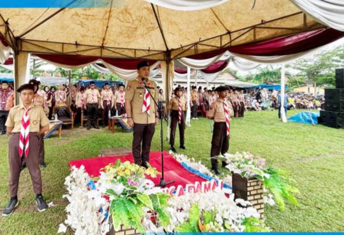 Hari Pramuka ke-64, Wabup Syaiful : Generasi Muda Bersatu Bangun Ketahanan Bangsa