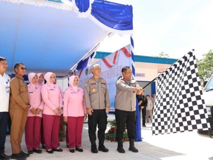 Polda Kepri Launching Perdana Program Makan Bergizi Gratis