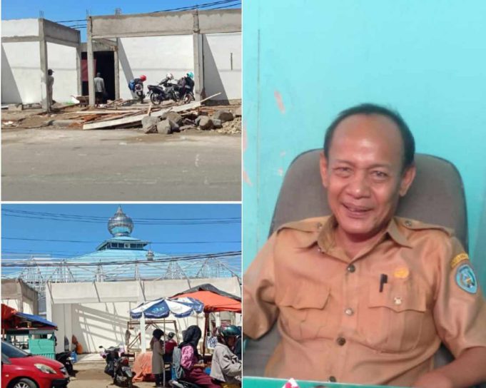 Bangunan Pasar Panorama Dilidik Polda Bengkulu