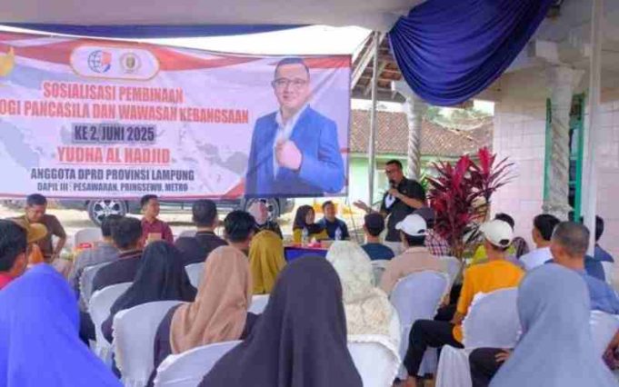 Lampung Yudha: Sosialisasi Pancasila Merupakan Tugas Wajib Legislatif Periode 2024-2029