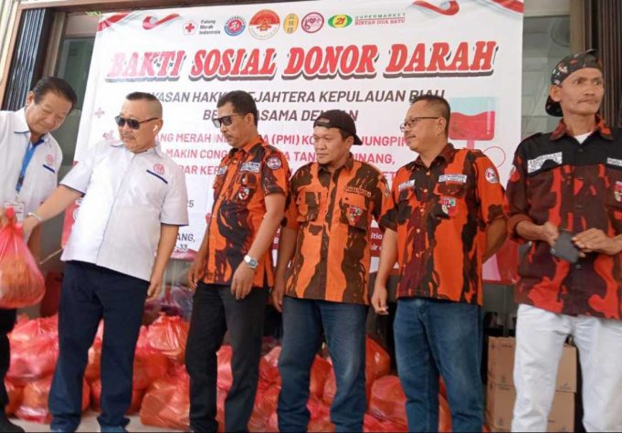 HAKKA Sejahtera Kepri Sukses Gelar Donor Darah