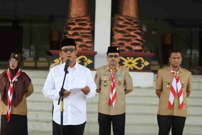 Bupati Ardito Wijaya, Lepas Keberangkatan Kontingen WMSJ 2025