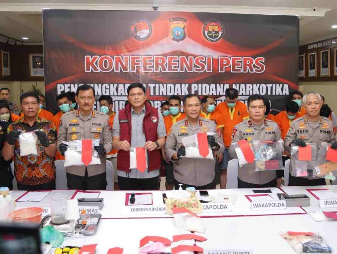 30 Kasus Narkotika Terbongkar Periode Agustus–September 2025