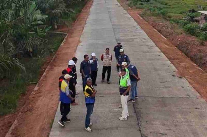 Jalan Brabasan–Wiralaga di Mesuji Rampung Dikerjakan, Warga Kini Mudah Angkut Hasil Panen