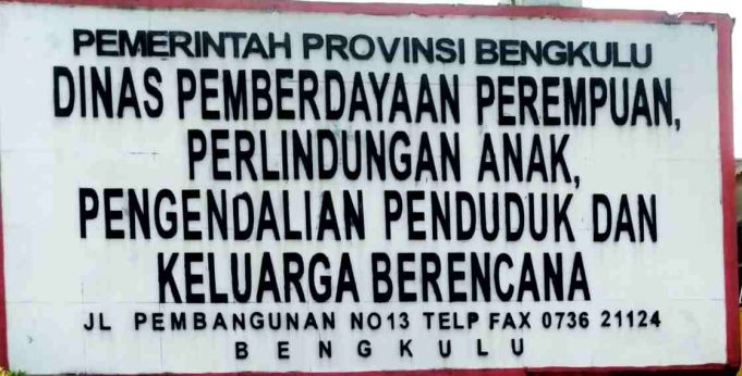 Kadis P3A Provinsi Bengkulu Diduga Sengaja Perlambat Perdamaian Agar Proses Hukum Berjalan