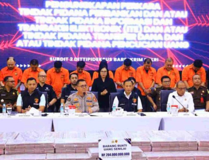Sindikat Pembobolan Rekening Dormant Rp. 204 M, 9 Tersangka Ditangkap