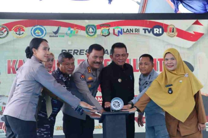 Kapolres Bintan Hadiri Peluncuran Kampung Pangan Laut di Desa Pengudang