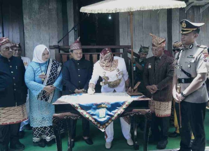 Peresmian Lamban Banjakh Batin Pringsewu