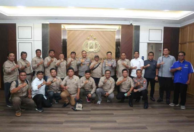 Audiensi Polda – PWI Kepri, Pererat Kemitraan dalam Jaga Kamtibmas