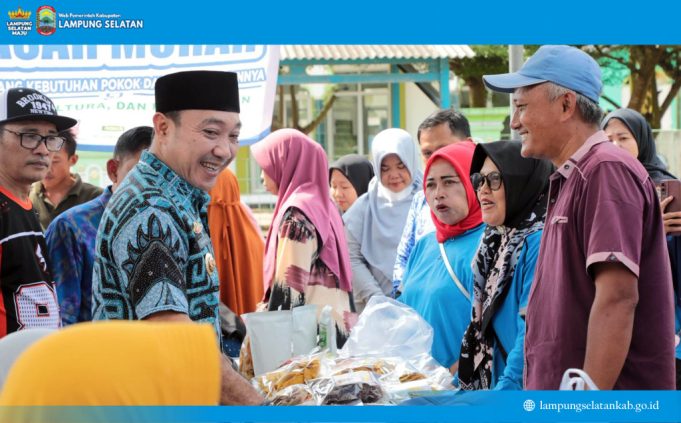 Pemkab Lamsel Gelar Operasi Pasar Murah di Sidomulyo