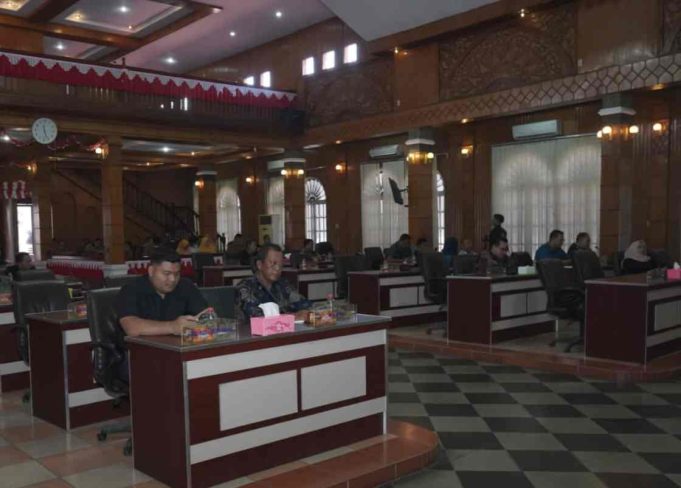 Wabup Asahan Sampaikan Penjelasan Pemerintah atas Pandangan Fraksi DPRD