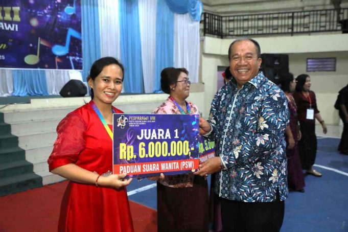 Meriah – Penuh Sukacita! Bupati Asahan Tutup Pesparawi VIII