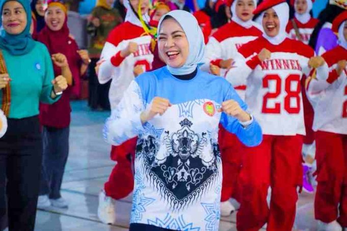 Purnama Wulan Sari Mirza: Guru Lampung Harus Sehat, Kompak, dan Jadi Inspirator Bangsa