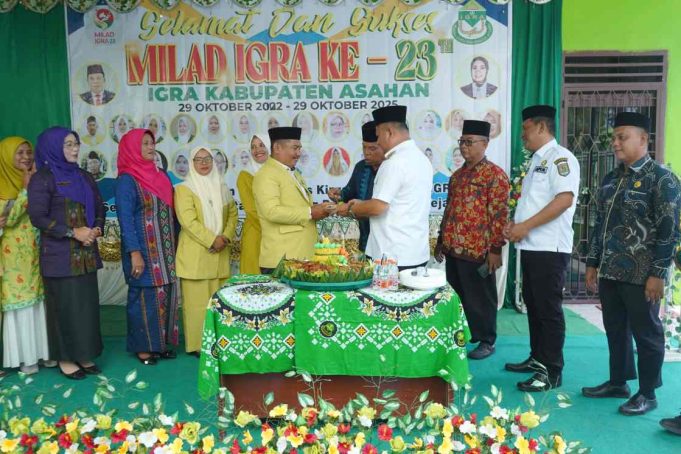 Wakil Bupati Asahan Hadiri Milad IGRA ke-23