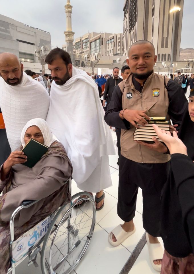 Bripka Zulhamsyah Viral di Tanah Suci: Razia Perut Lapar Menembus Dunia, Nama Indonesia Berkibar di Kota Mekkah