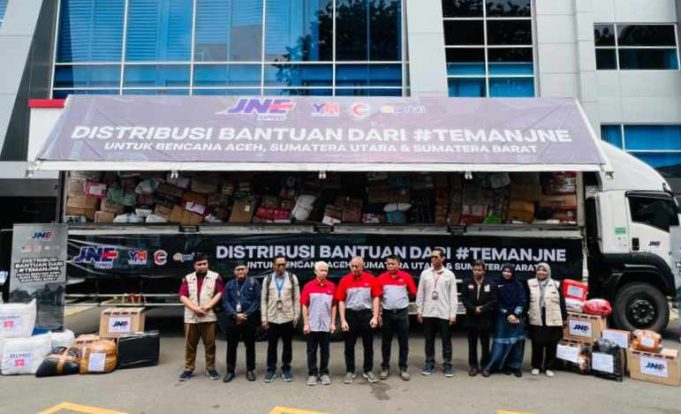 500 Ton Lebih Bantuan Disalurkan #TemanJNE, Presdir JNE : ‘Bergerak Bersama’ Peduli Bencana