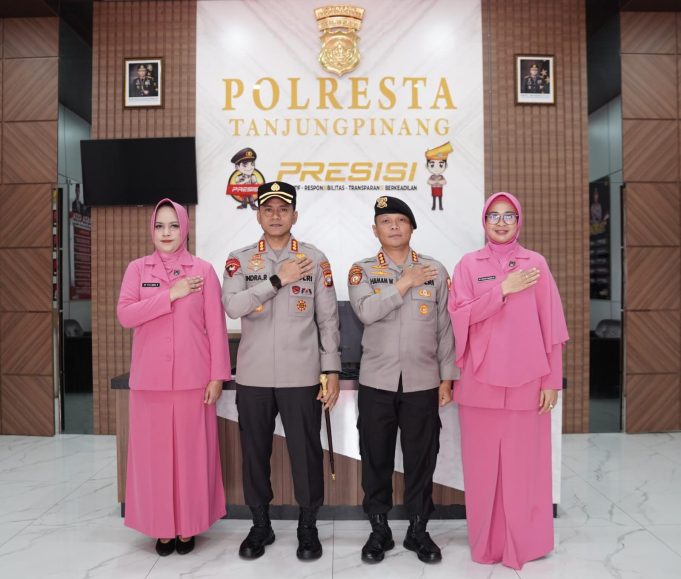 Welcome and Farewell Parade Kapolresta Tanjungpinang Berlangsung Khidmat