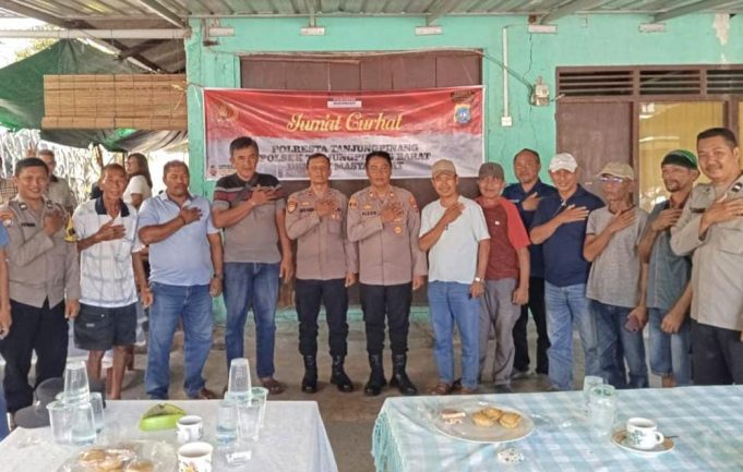 Jumat Curhat Polsek Tanjungpinang Barat, Soroti Ancaman Buaya dan Penguatan Keamanan Lingkungan