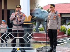 Wakapolres dan Kasat Reskrim Polres Pringsewu Berganti