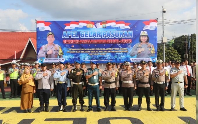 Polresta Tanjungpinang Gelar Apel Keselamatan Seligi 2026, Tegaskan Komitmen Tekan Angka Kecelakaan Lalu Lintas
