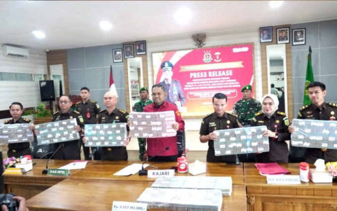 Eksekusi Uang Pengganti Rp3,5 Miliar, Kejari Tanjungpinang Tegaskan Komitmen Pemulihan Kerugian Negara