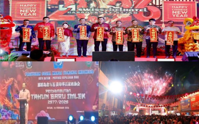 Menko AHY Hadiri Imlek 2577 di Batam, Tegaskan Kebhinekaan Fondasi Kuat Pembangunan Nasional