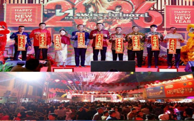 Malam Imlek 2577, Lubuk Baja Bergemuruh: Ribuan Warga Padati Batam, Harmoni Keberagaman Menggema