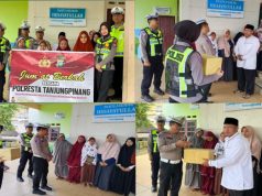 Satlantas Polresta Tanjungpinang Hadirkan Kepedulian Nyata, Jum’at Berkah Sentuh Anak Panti Asuhan Hidayatullah