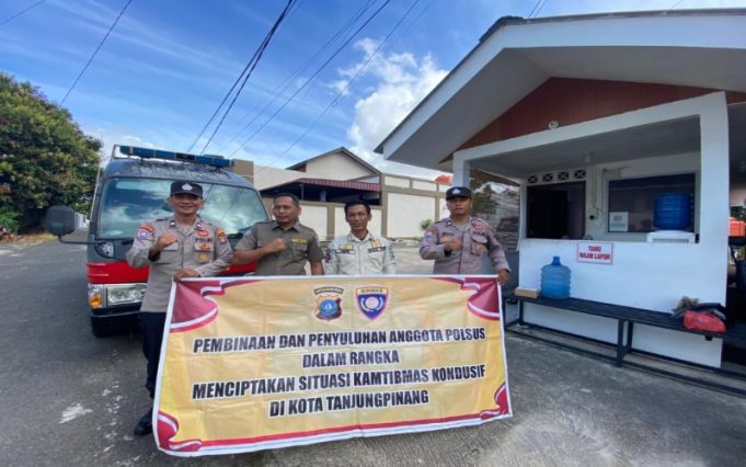 Imbauan Kamtibmas Ramadhan, Sat Binmas Polresta Tanjungpinang Gelar Binpolsus untuk Satpol PP