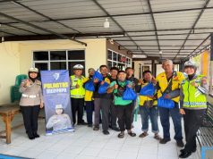 Polantas Menyapa, Sat Lantas Polresta Tanjungpinang Patroli Dialogis Bersama Komunitas Ojol Perkuat Kamtibmas